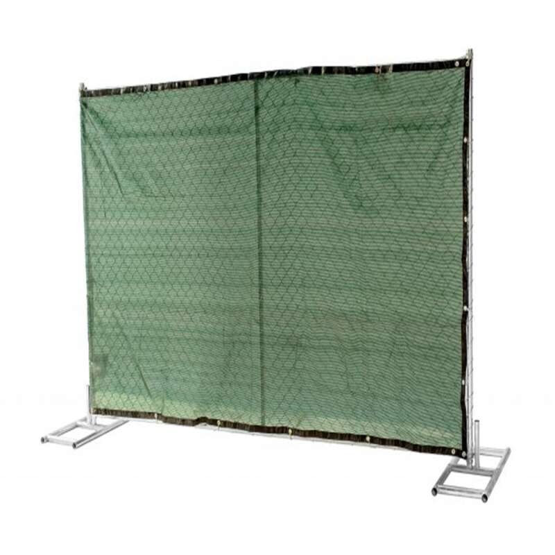 6x10 Chain Link Fence Panels - Sturdy for Temporary Fencing
