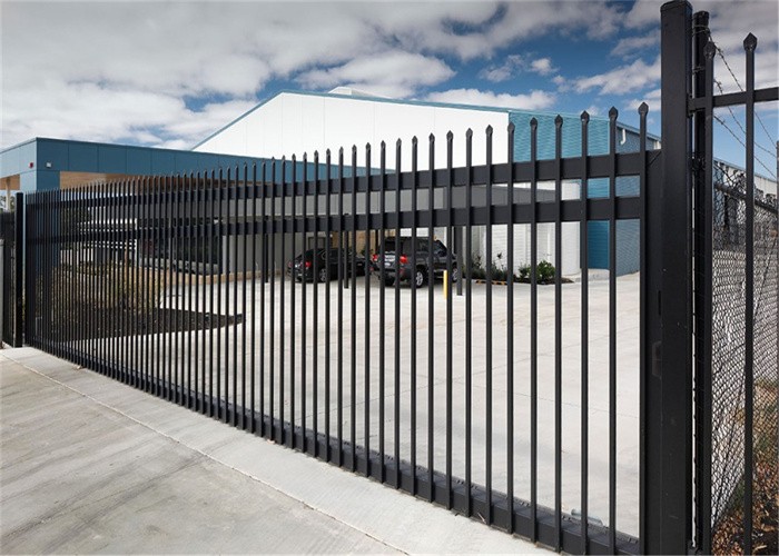 Crimped Spear Steel Picket Fencing: Factory Price Free Quote