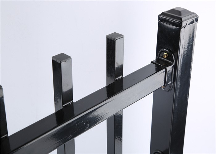 Flat Square Top Steel Fence Boss Metal's Factory Price