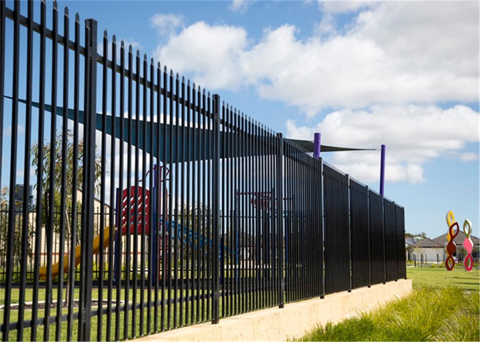 Pressed Spear Steel Fencing - A Blend of Elegance and Security