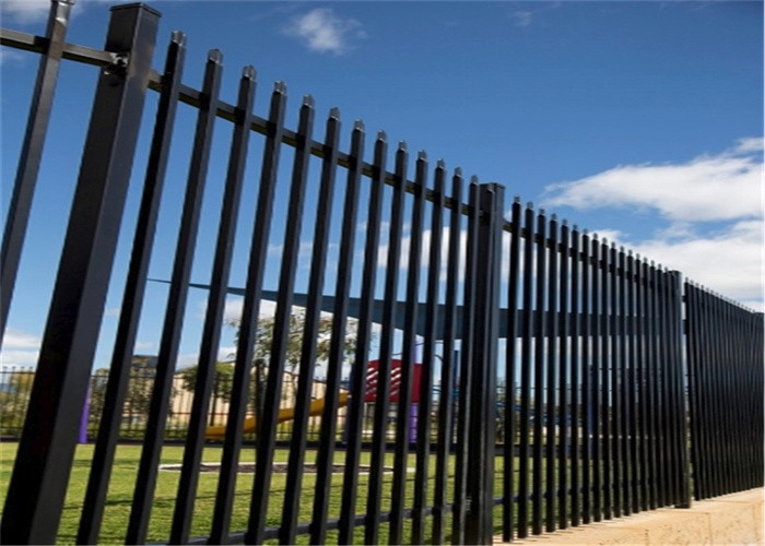 Punched Rails Garrison Fence by BMP