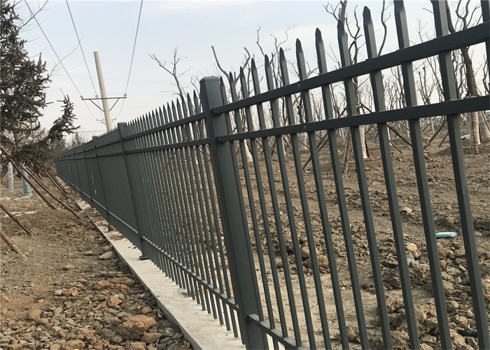 Steel Picket Security Fence: Elegant Design Imported 