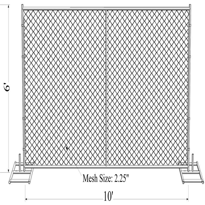Temp Chain Link Fence Panels:  Solutions for Secure Perimeters