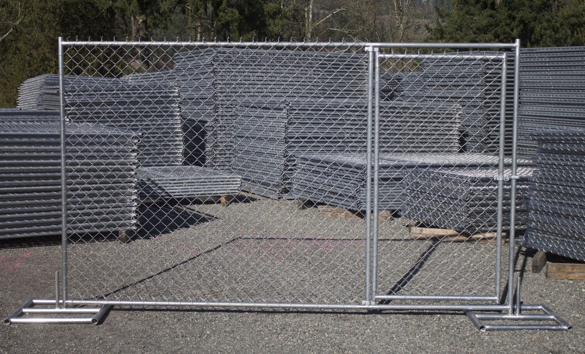 Temporary Construction Chain Link Fence – Easy to Install