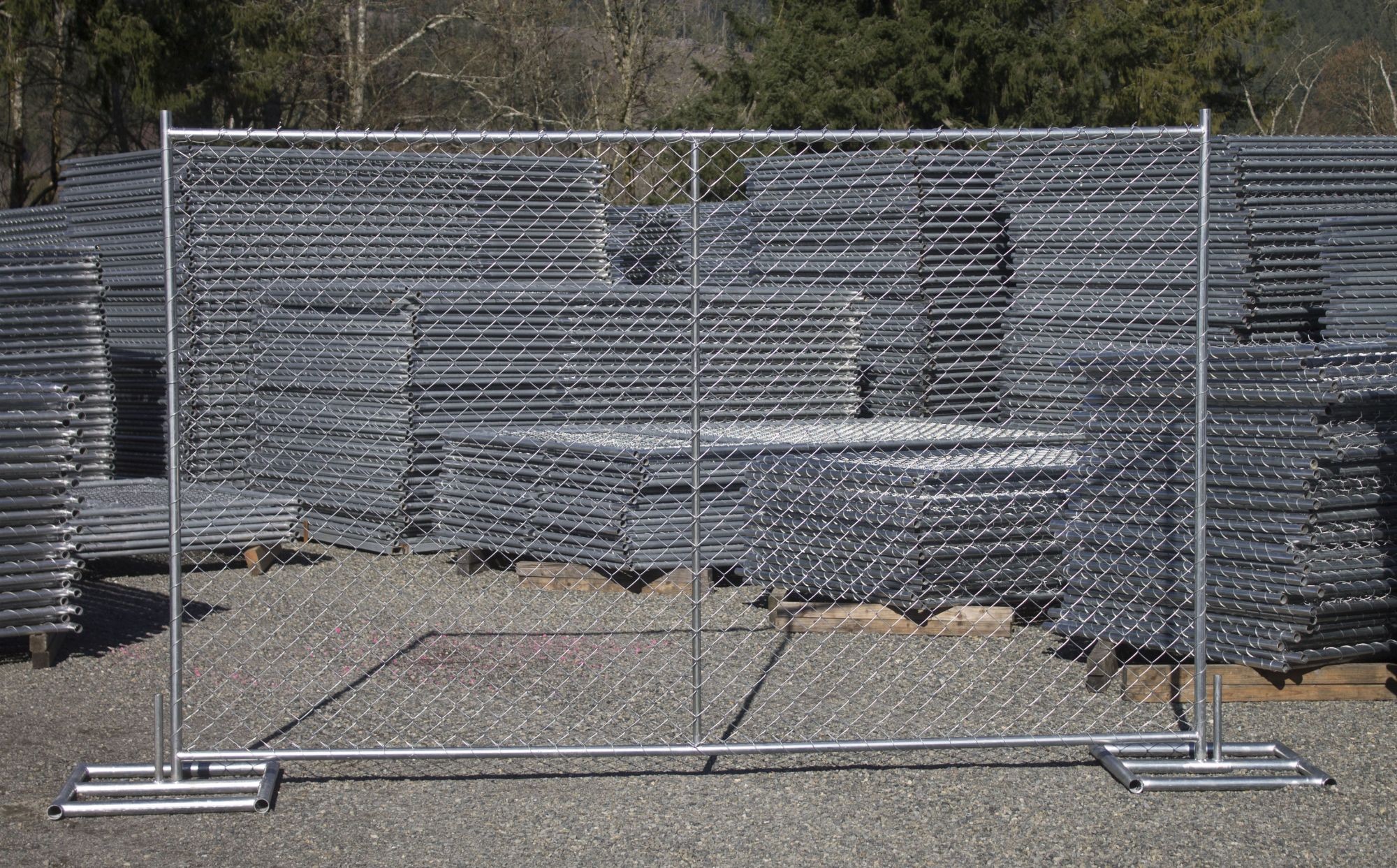 Temporary Construction Chain Link Fence – Easy to Install