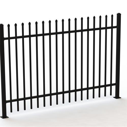 Tubular Garrison Fence Panels for Enhanced Security