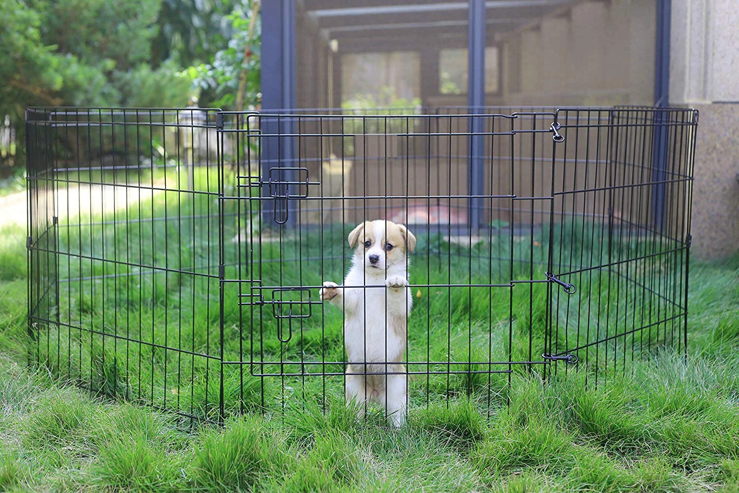 Wire Dog Playpen by BMP: Perfect for Active Pets