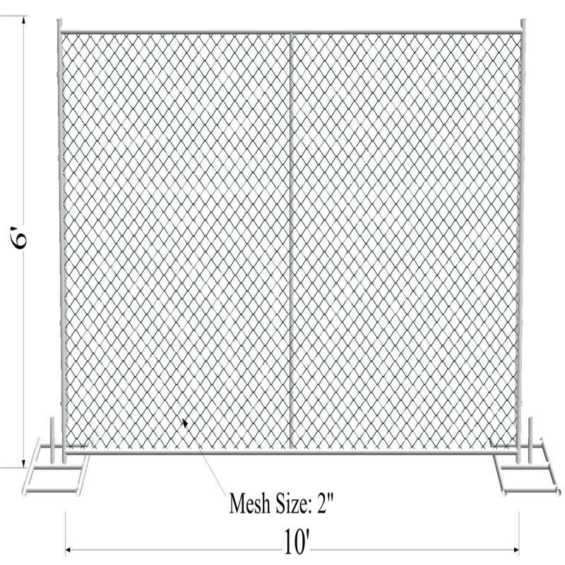chain link fencing panels for reliable, easy-to-install fencing