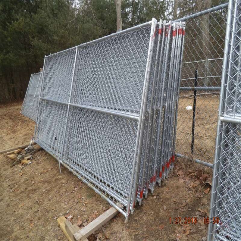 chain link temporary fence  Easy-to-Install China Factory