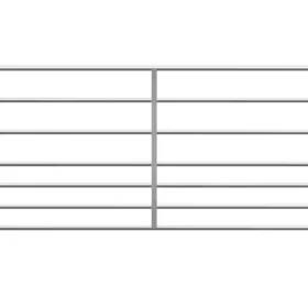 POLYMETAL portable sheep panels — 7-rail galvanised details