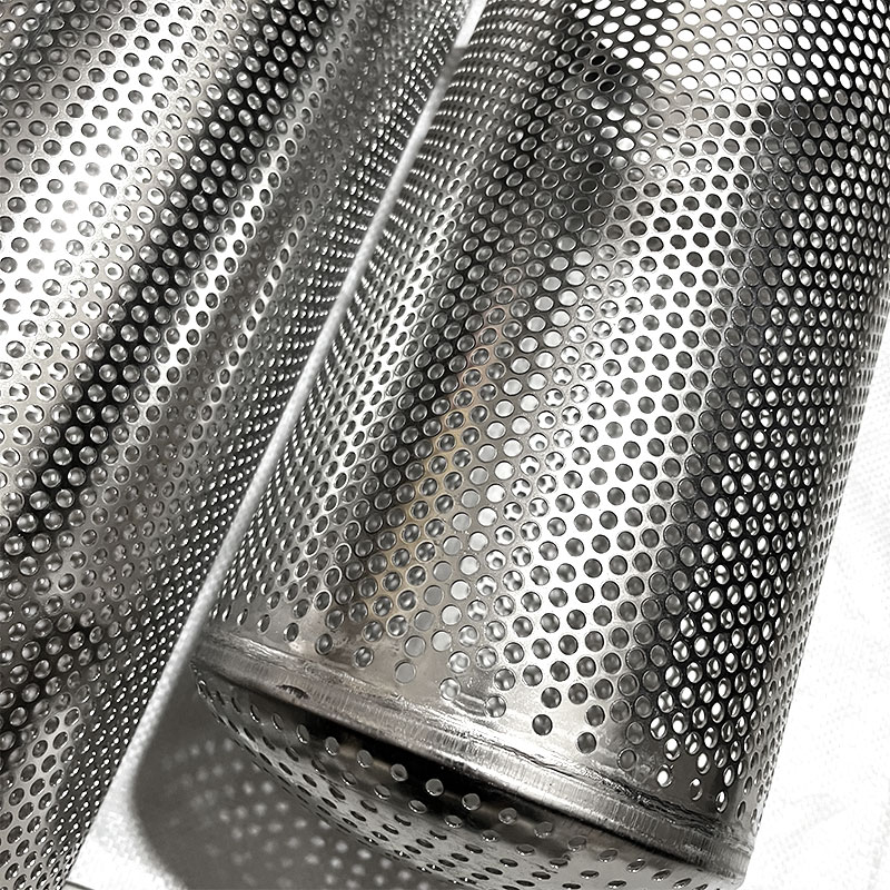 of Stainless Steel Perforated Filter Tubes 