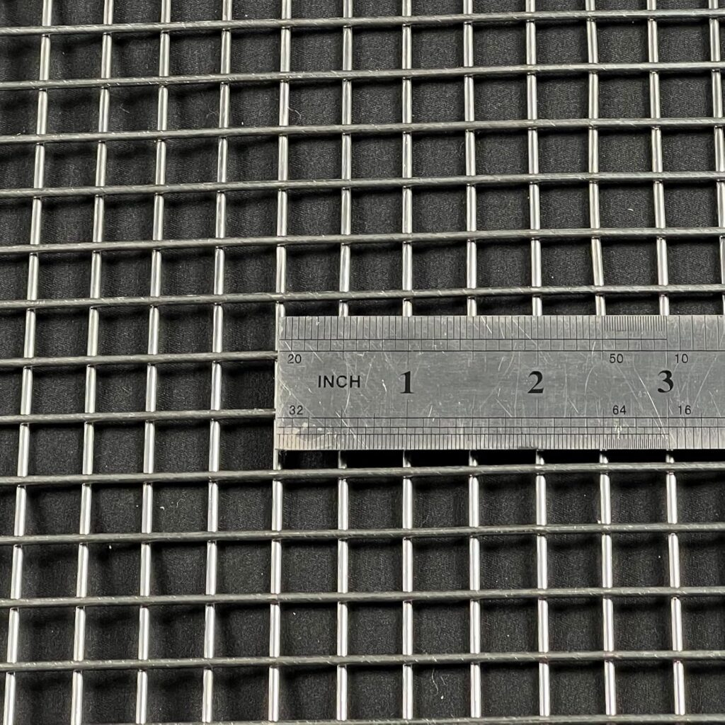 Stainless steel welded wire mesh panels