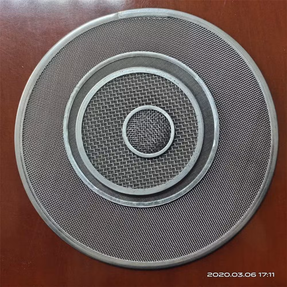 Round Metal Filter Disc Ss 304 Liquid Filter Discs