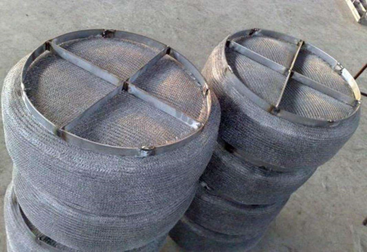 Phosphor copper wire mesh demister