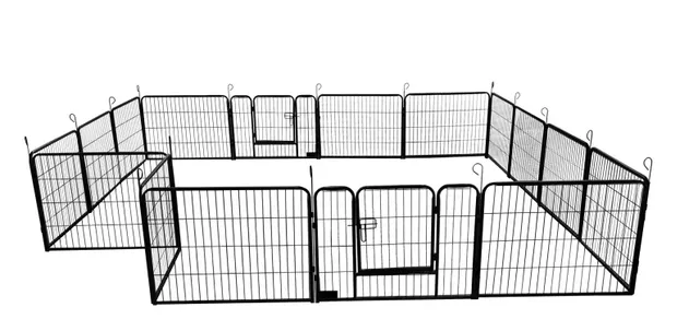 1688-Factory-Heavy-Duty-Metal-Dog-Playpen-with-Rust-Resistant-Coating-for-Outdoor-Use-17