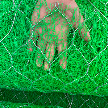 Reinforced Mike pad riverbank protection 1