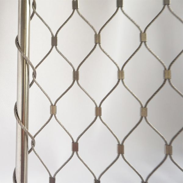 Woven stainless steel wire rope mesh
