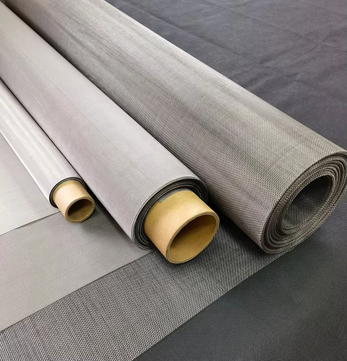 plain weave stainless steel wire cloth in roll 