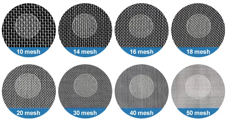 Stainless Steel Woven Wire Cloth mesh aperture