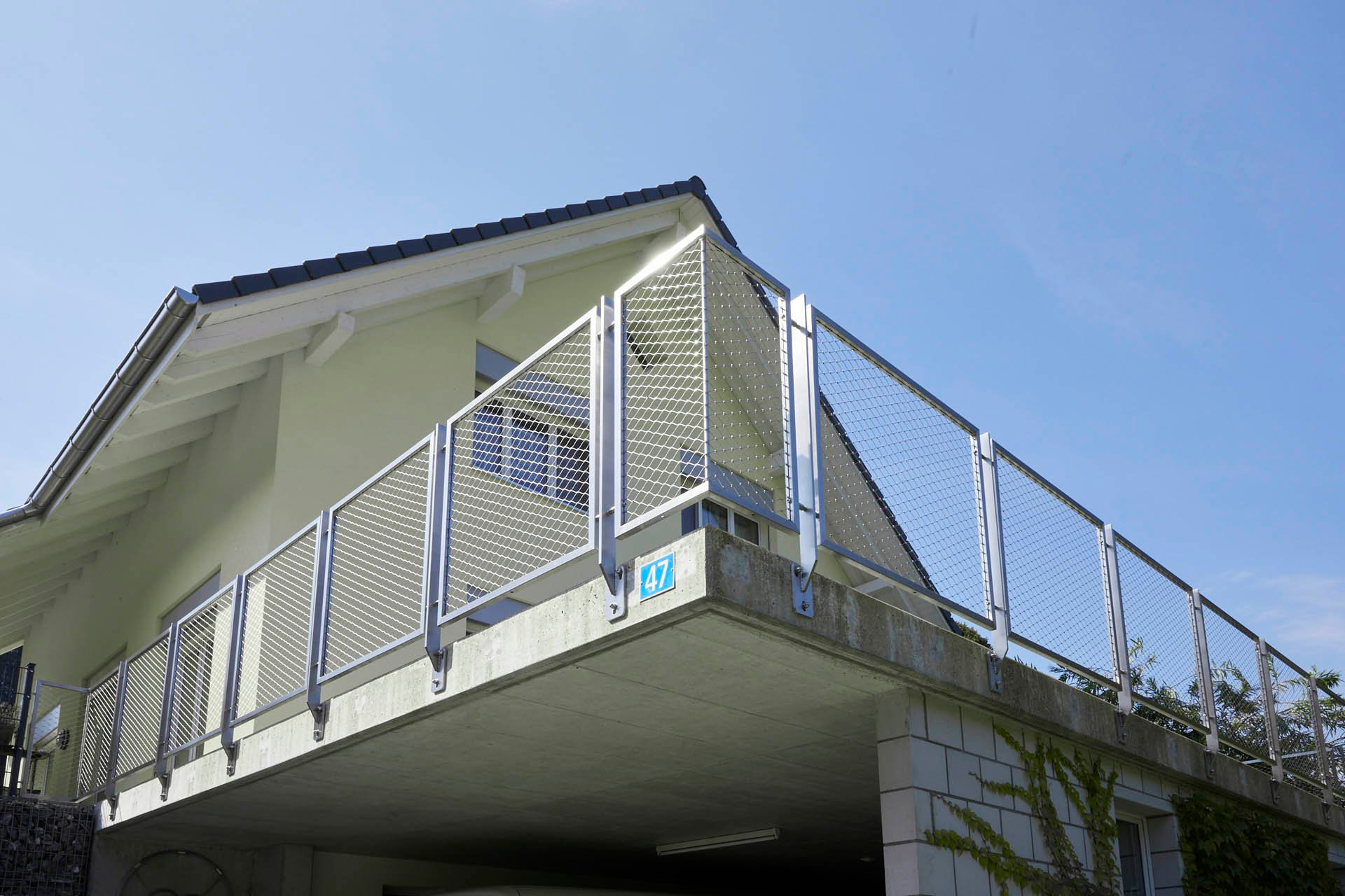 Modular stainless steel railing mesh – terrace 13