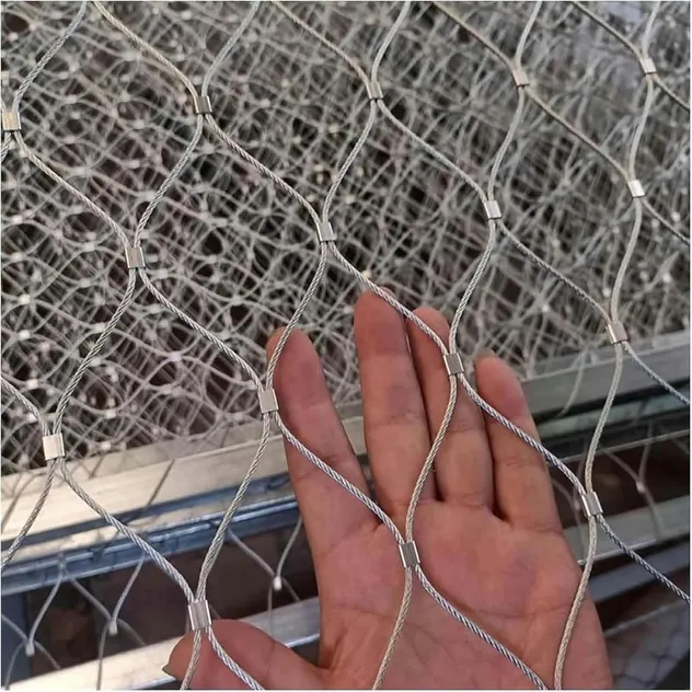 Stainless Steel Rope Netting ferrule types 