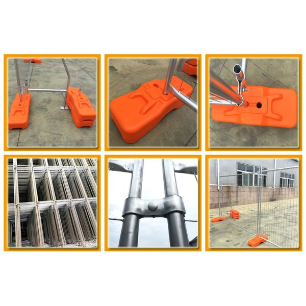 OD40mm temp fence installation view