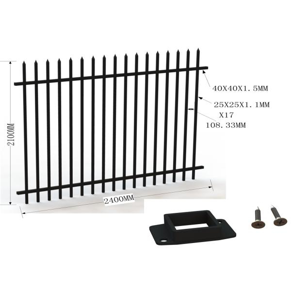 garrison fencing supply panel