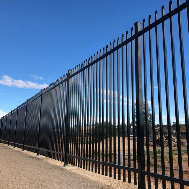 Black-Color-6FT-Height-Residential-Ornamental-Steel-Spear-Top-Picket-Security-Metal-Fence-Panels-1-7