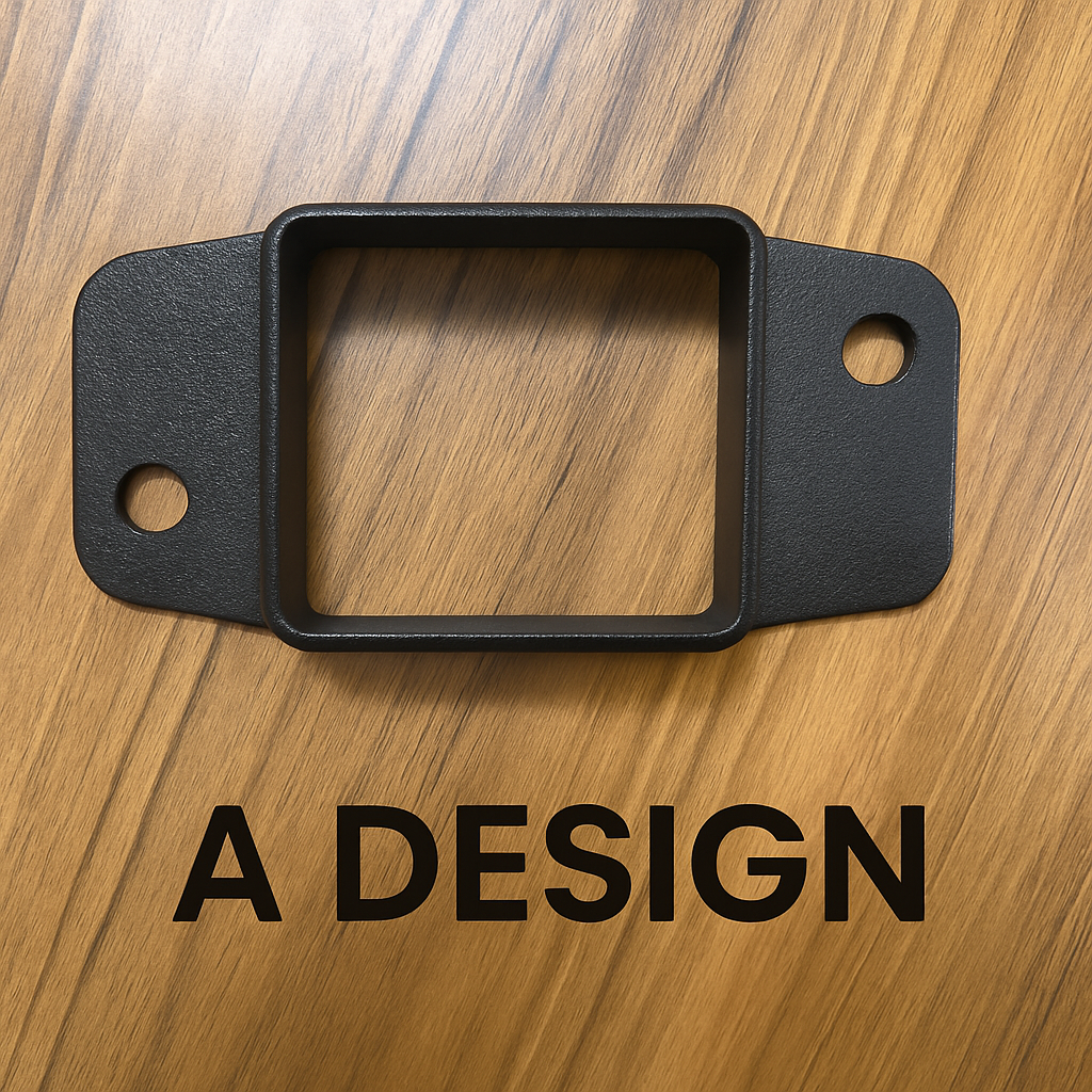 Bracket A - 90mm length with two screw holes