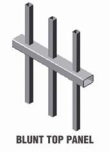 steel tube picket fence infill option